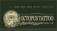 Desktop Screenshot of octopustattooderby.com